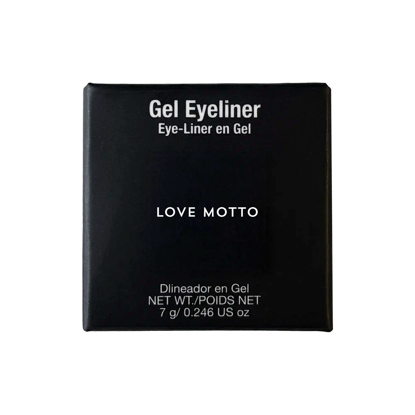 Love Motto Gel Eyeliner - White
