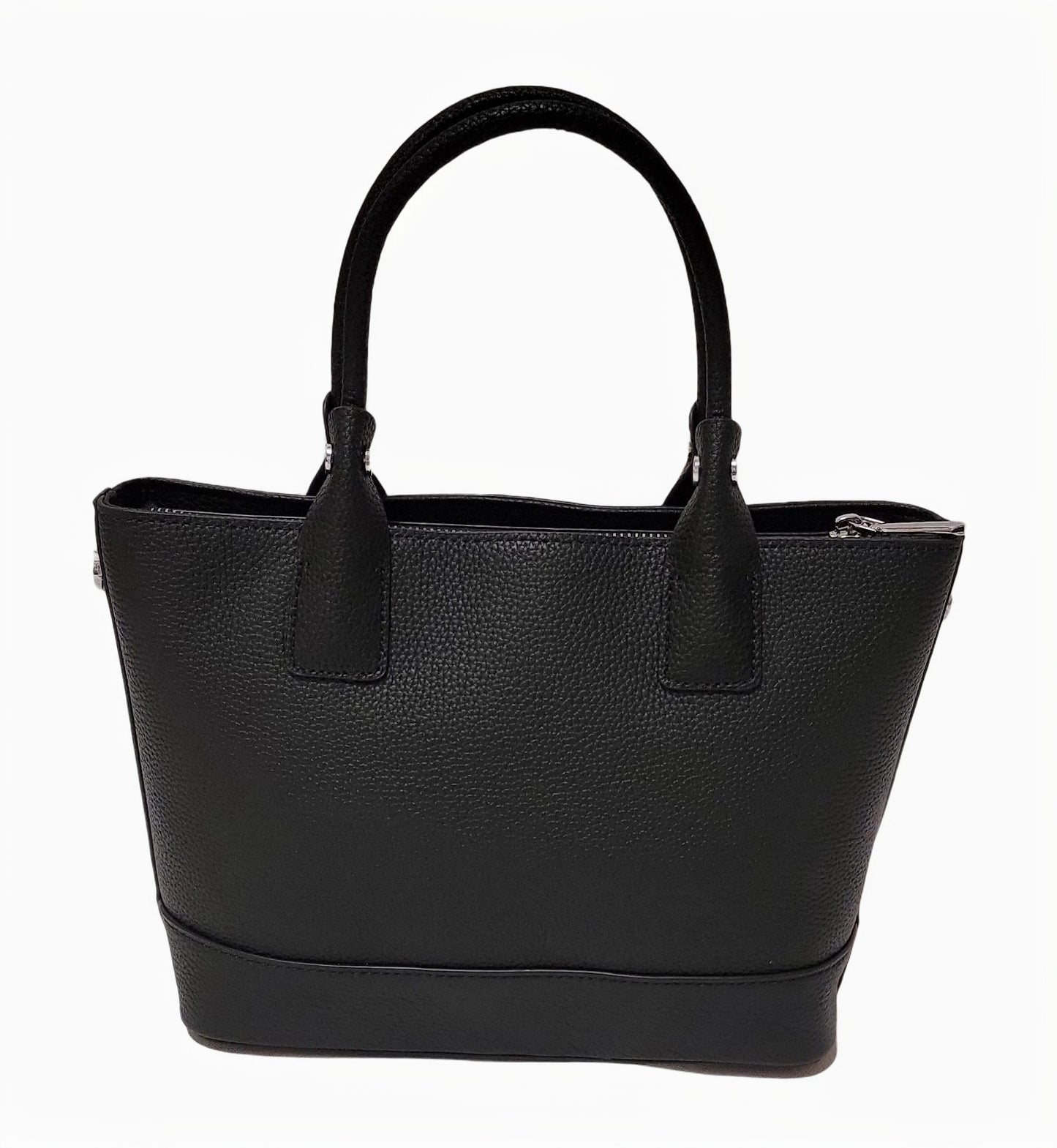 Love Motto Genuine Leather Tote Bag