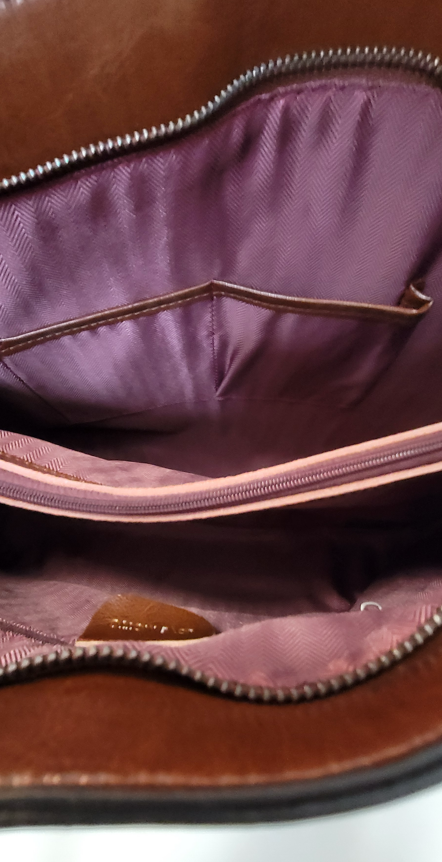 Love Motto Genuine Leather Chic Tote Bag