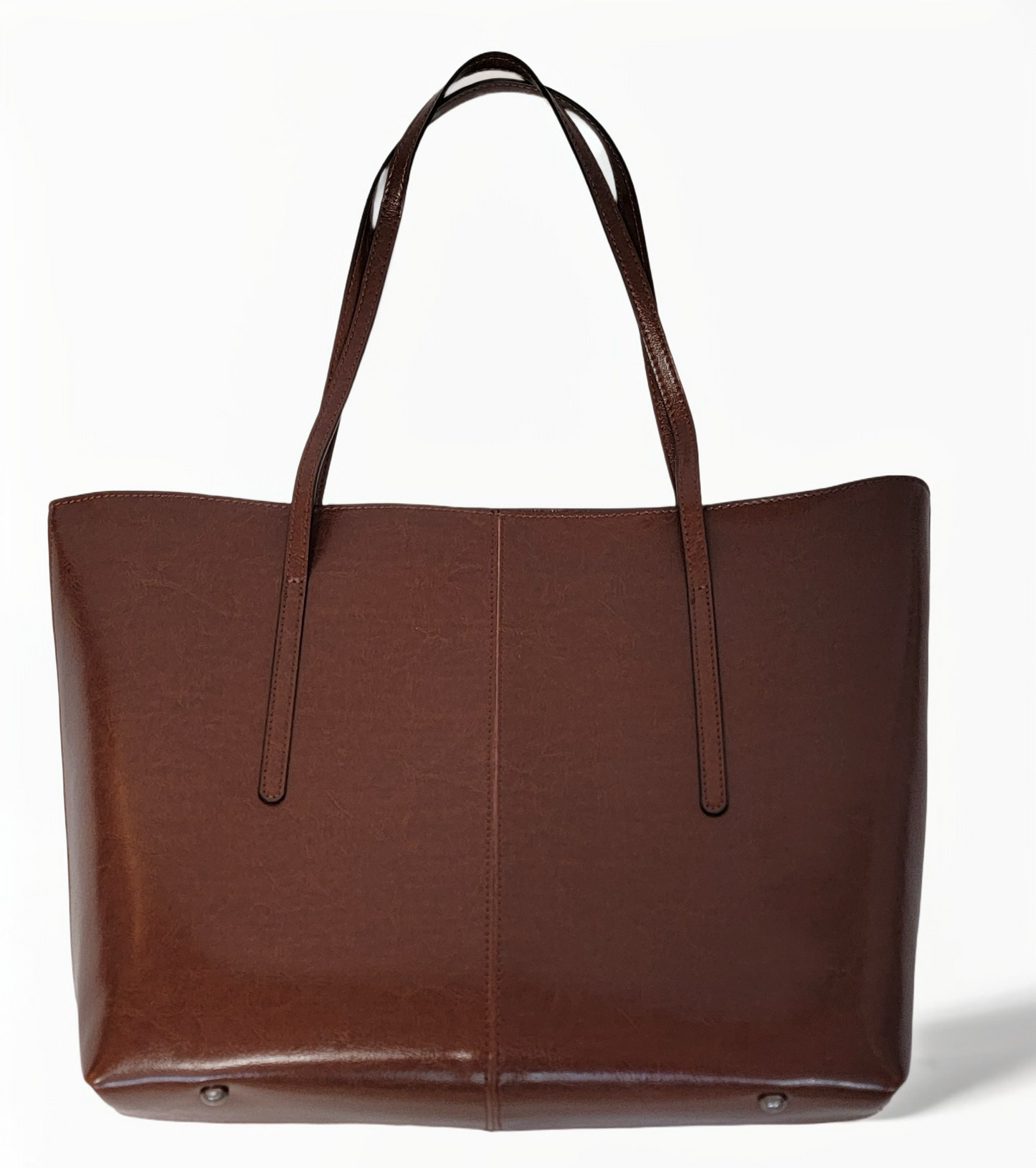 Love Motto Genuine Leather Chic Tote Bag