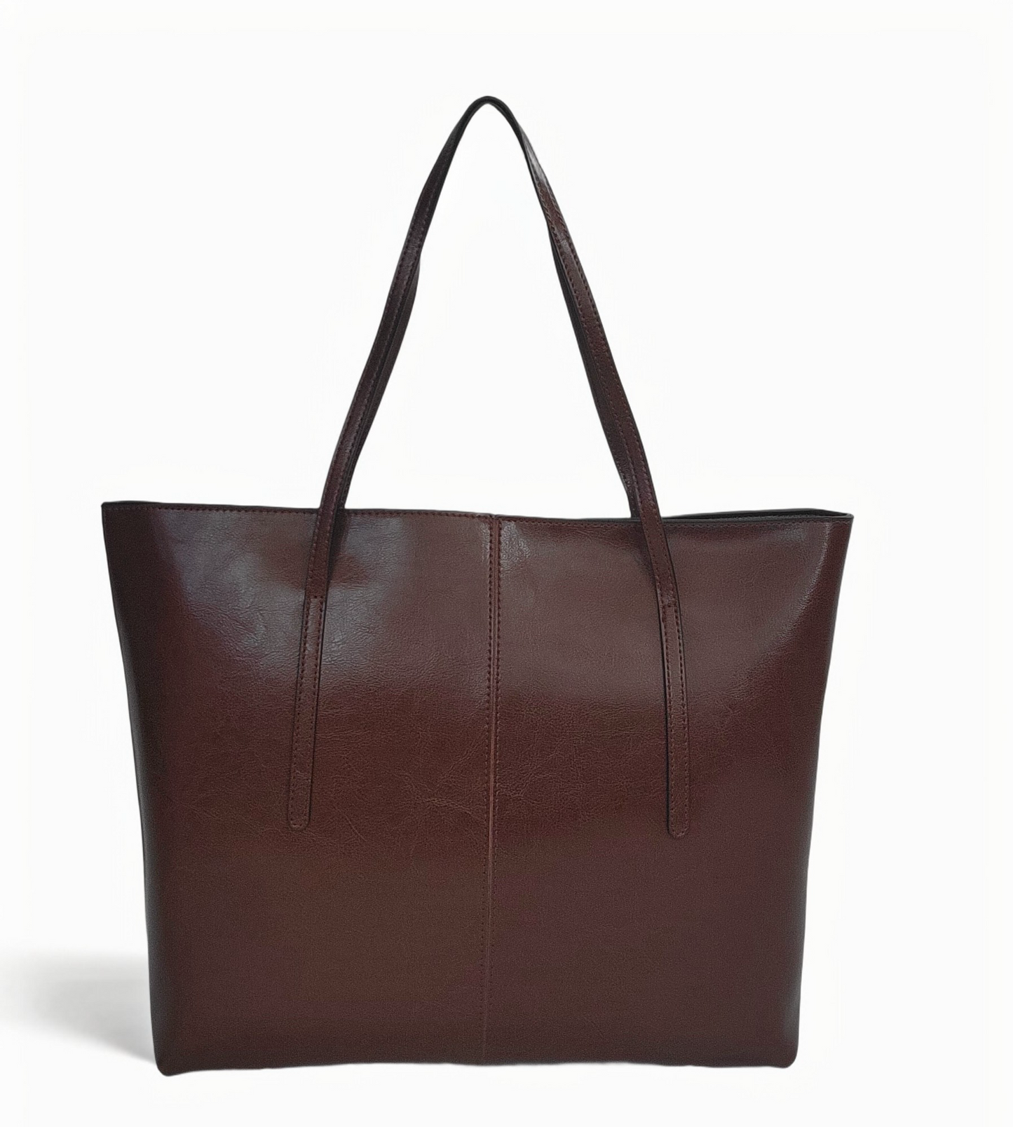 Love Motto Genuine Leather Chic Tote Bag
