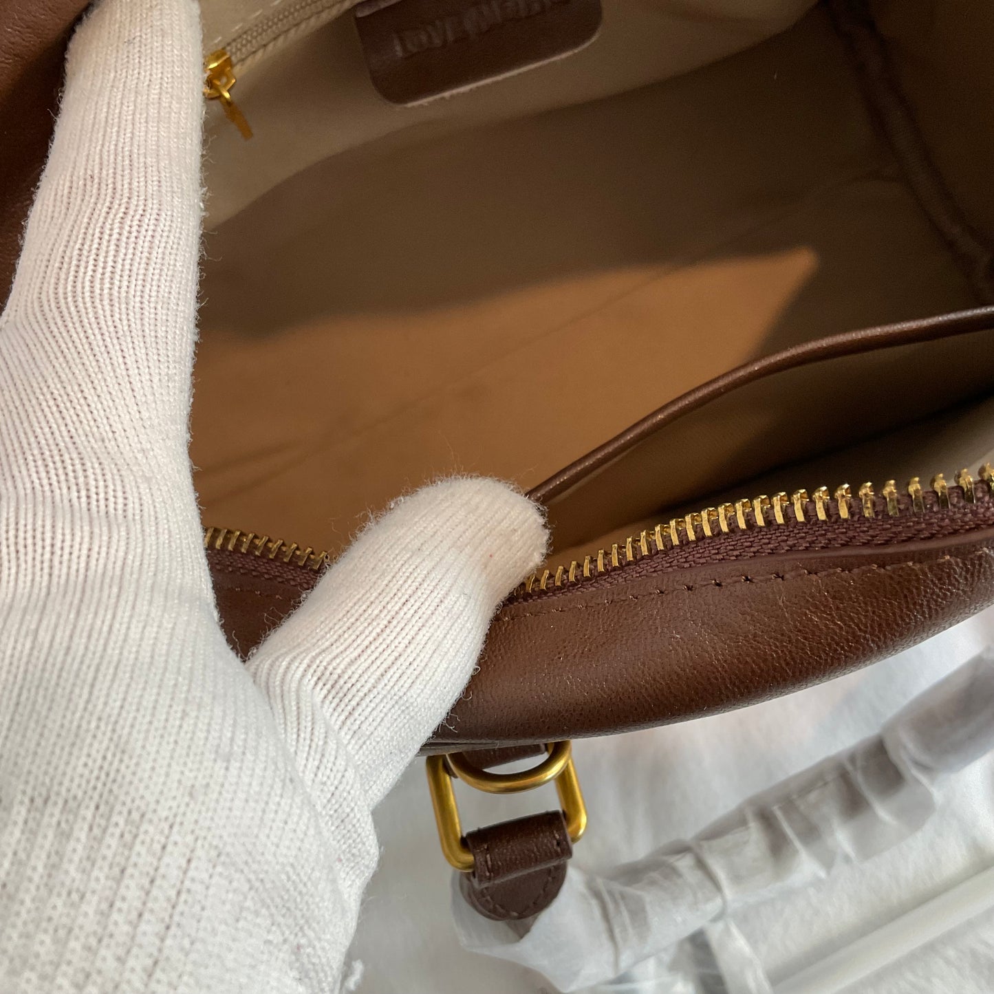 Love Motto Premium Genuine Leather Tote Bag