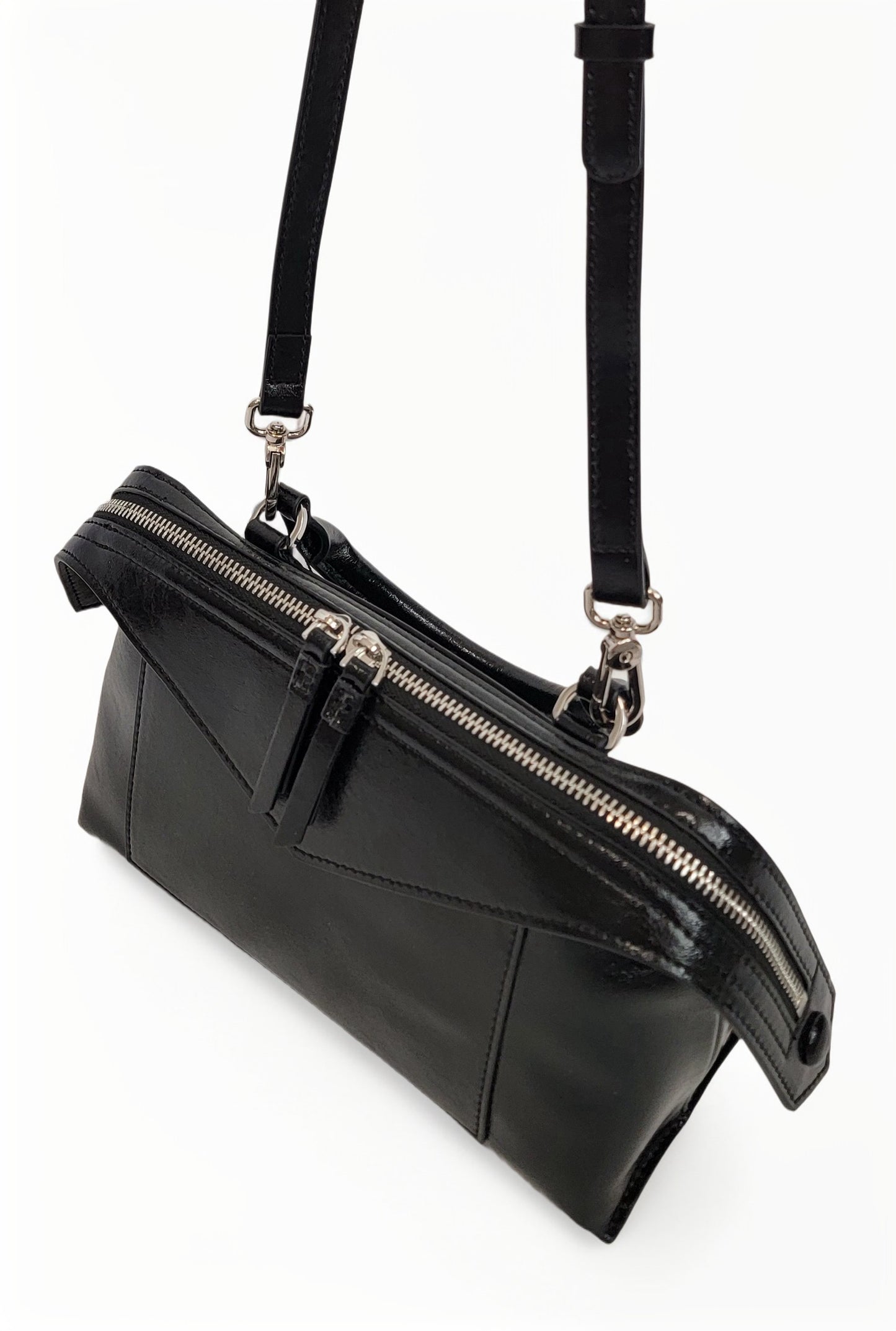 Love Motto Elegant Crossbody Genuine Leather Handbag