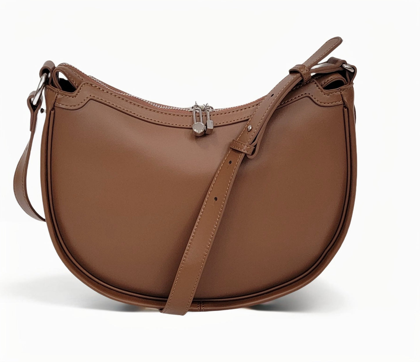 Love Motto Genuine Leather Shoulder Bag